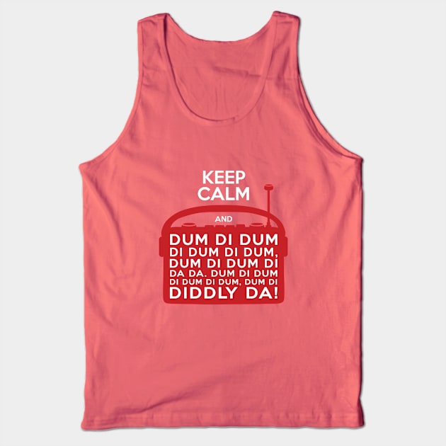 Dum di dum archers retro radio theme song Tank Top by RetroBooks